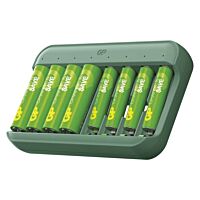 GP NAB. BAT. CHARGE & SAVE + 4×AA 1300 +