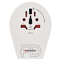 CESTOVNÍ ADAPTOR S USB A+C PD20W BÍLÝ