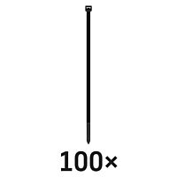 STAHOVACÍ PÁSKA 300×4,8MM ČERNÁ 100KS