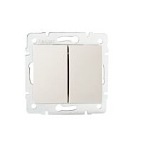 Spínač LOGI 02-1010-103 č.5 krémový