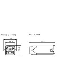 SIEMENS Konektor 6GK1905-0CB00 (bal. 5ks)