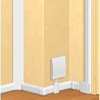 LEGRAND Lišta DLPLUS 80x20 včetně víka, IP40, bílá, délka 2m