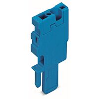 WAGO Modul 769-501/000-006 1vodičový počáteční modul s pružinovou svorkovnicí CAGE CLAMP® 4 mm², modrá