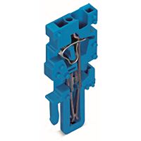 WAGO Modul 769-503/000-006 1vodičový koncový modul s pružinovou svorkovnicí CAGE CLAMP® 4 mm², modrá
