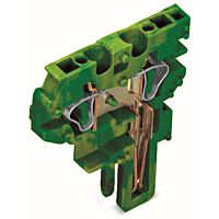 WAGO Modul 769-505/000-016 2vodičový středový s pružinovou svorkovnicí CAGE CLAMP® 4 mm², zelenožlutá