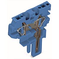WAGO Modul 769-506/000-006 2vodičový koncový s pružinovou svorkovnicí CAGE CLAMP® 4 mm², modrá