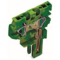 WAGO Modul 769-506/000-016 2vodičový koncový s pružinovou svorkovnicí CAGE CLAMP® 4 mm², zelenožlutá