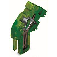 WAGO Modul 769-515/000-016 koncový pro 1vodičový konektor (zásuvku) úhlový CAGE CLAMP® 4 mm², zelenožlutá