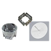 ELEMAN Krabice KU-68 s věnečkem a víčkem