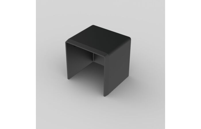 KOPOS Kryt 8641_FB koncový Lhd 40X40 černá