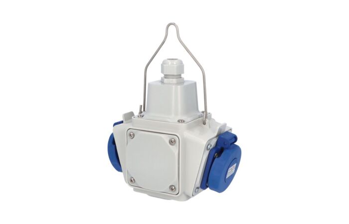 FAMATEL BOX zásuvkový závěsný PowerBOX pb1056 2x230V IP65