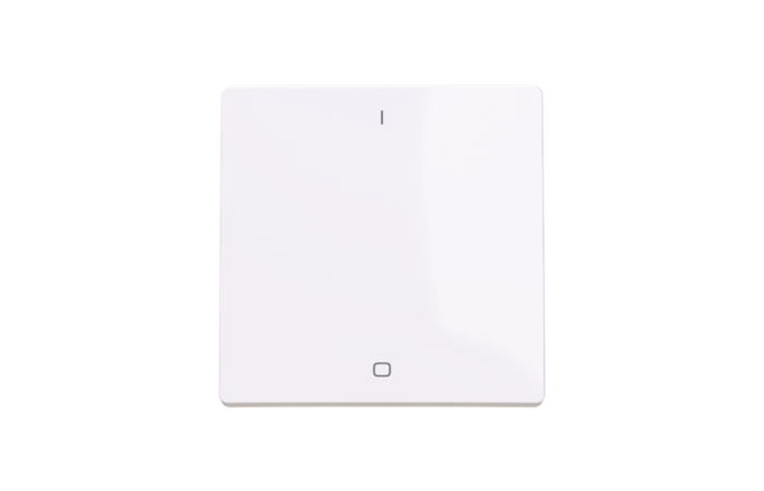 ABB ZONI Ovladač 3559T-A00933 500 spínače jednoduchý s potiskem, pro řazení 3, bílá