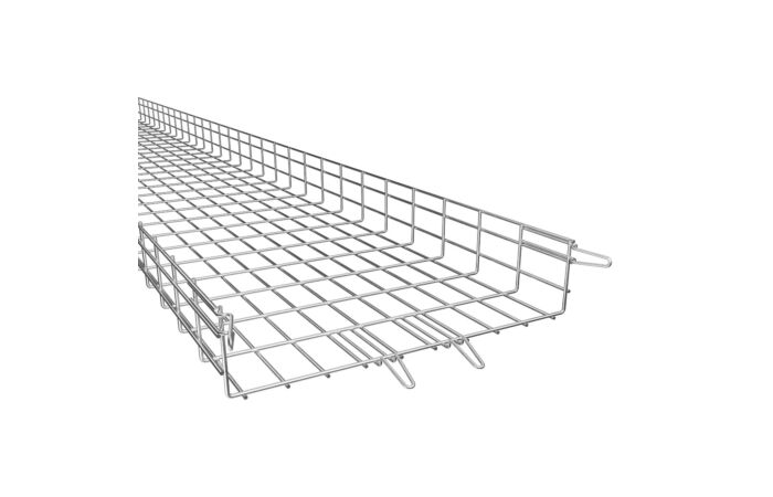 KOPOS Žlab drátěný s integrovanou spojkou DZI 110X500_VEZ pozink 3m