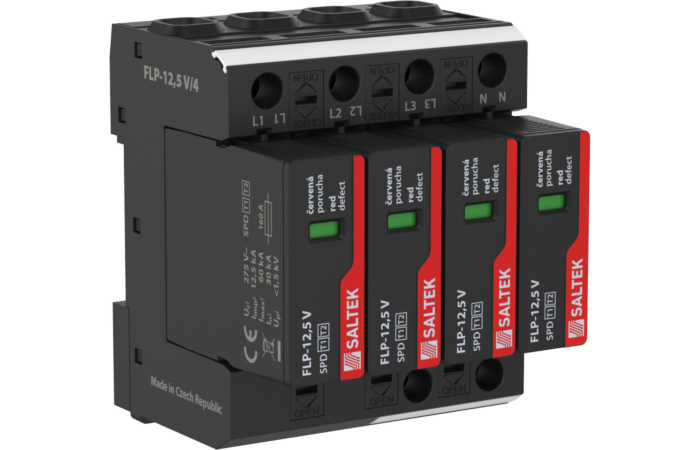SALTEK Svodič I+II FLP-12,5 V/4 bleskových proudů, varistorový