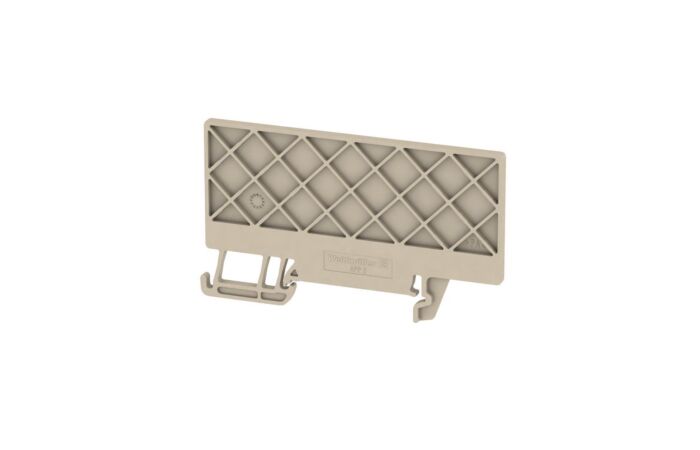 WEIDMÜLLER Přepážka APP 2, 75.51 mm x 45.15 mm, tmavě béžová