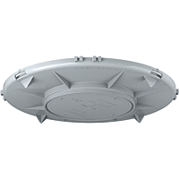 KAISER Přední kryt, HaloX 180, průměr 110 mm, do betonu