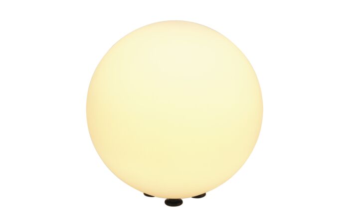 SLV Svítidlo ROTOBALL FLOOR 40 24W E27 lampa stojací Ø 40cm IP44 bílá