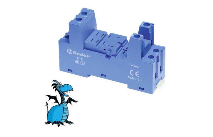 FINDER Patice 96.02, DIN-lišta
