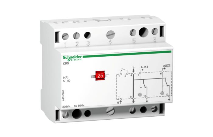 SCHNEIDER A9C15908 2kan přednostní relé CDS 240 V