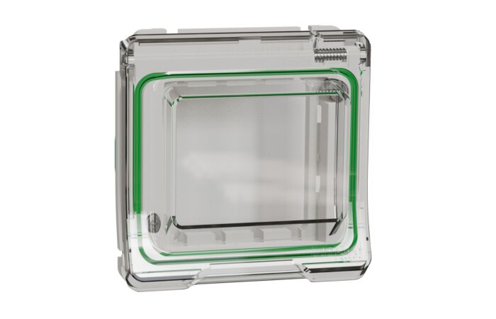 SCHNEIDER MUR39110 Krytá krabice s víčkem pro přís