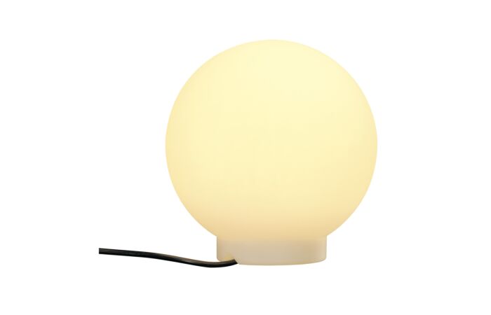 SLV Svítidlo ROTOBALL FLOOR 25 24W E27 lampa stojací Ø 25cm IP44 bílá