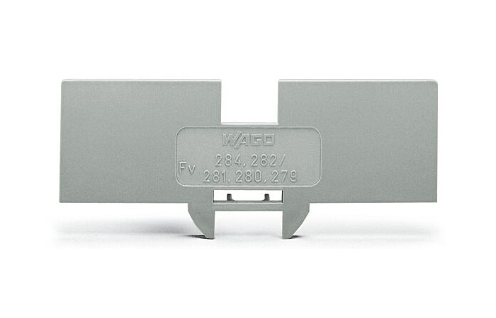 WAGO Svorka 284-345 Redukční kryt Tloušťka 1 mm Ve spojení s 4vodičovýmimi 280-633, oranžová