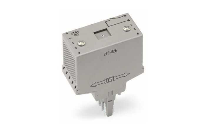 WAGO Modul 286-826 hradlový AND s 6 vstupy, šedá