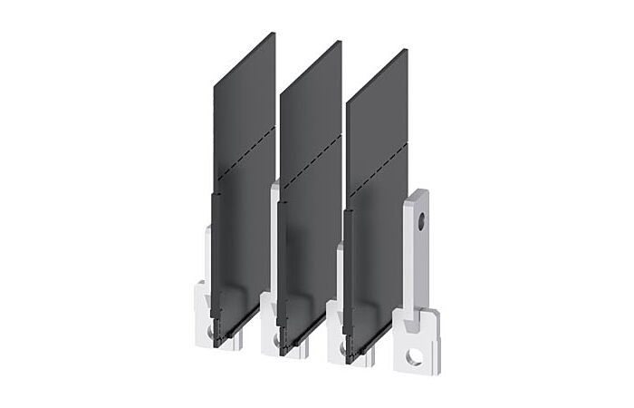 SIEMENS Prodloužení přípojky nastojato 4 ks příslušenství k 3VA1 100/160