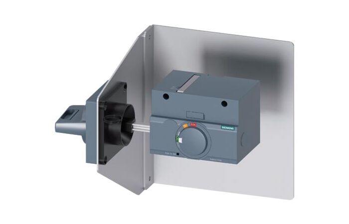 SIEMENS Otočný pohon pro montáž na boční stěnu Standard IEC IP65 s montážním úhelníkem sada osvětlení