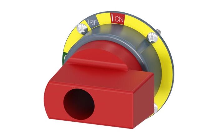 SIEMENS Dodatečná rukojeť k otočnému pohonu spojky dveří nouzové zastavení příslušenství k 3VA1 100/160