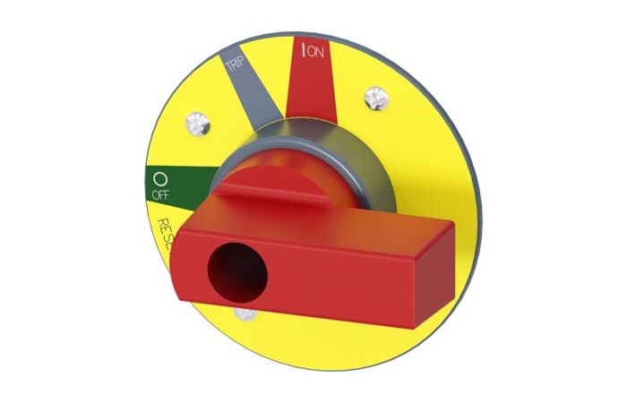 SIEMENS Dodatečná rukojeť k otočnému pohonu spojky dveří nouzové zastavení příslušenství k 3VA2 250