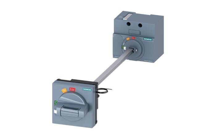 SIEMENS Otočný pohon spojky dveří Standard IEC IP65 s uzamykáním dveří sada osvětlení