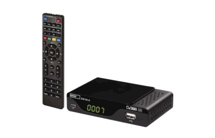 EMOS Přijímač J6014 EM190-S HD HEVC DVB-T2