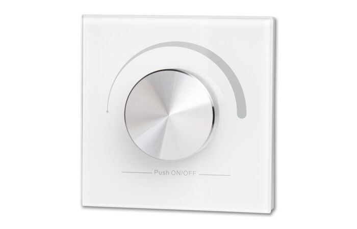 MCLED Ovladač RF 1 zóna řízení jasu stmívání nástěnný otočný