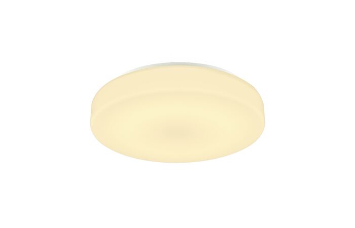 LIPSY 40 Drum CW, LED venkovní nástěnné a stropní nástavbové svítidlo, bílá, IP44 3000/4000K