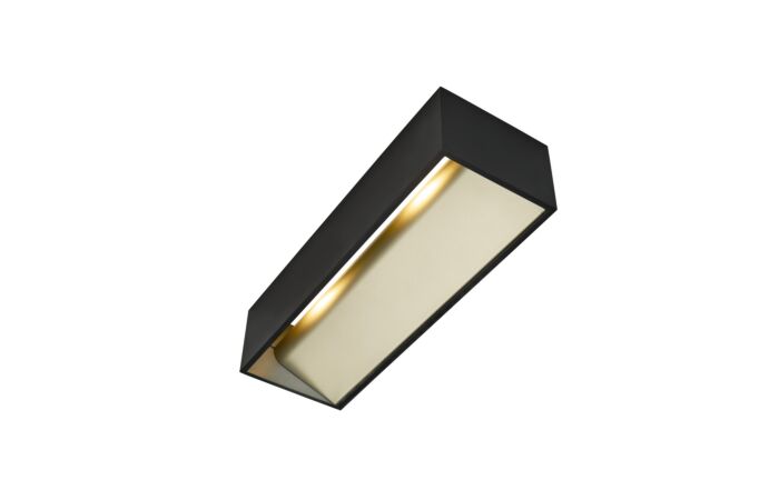 SLV Svítidlo LED LOGS IN L 18W 1100lm 3000K nástěnné IP20 černá