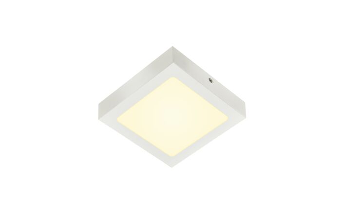 SENSER 18, Indoor, stropní LED svítidlo, hranaté, bílé