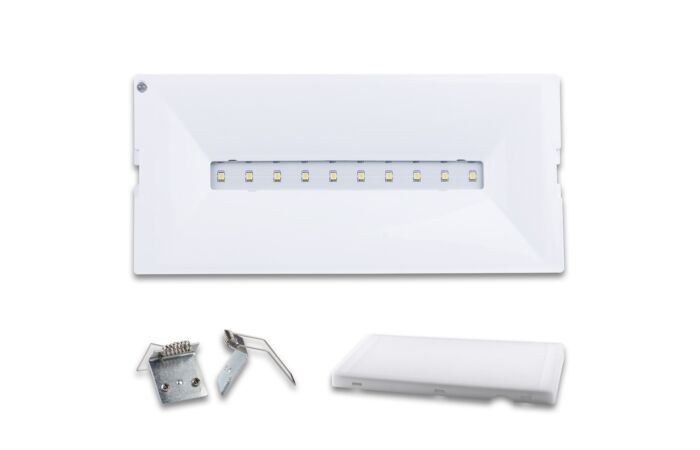 Sví.nouz. LED Shield O 1W 6000K 3h IP65