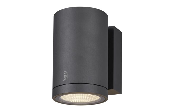 ENOLA ROUND M single venkovní LED nástěnné přisazené svítidlo antracit CCT 3000/4000 K