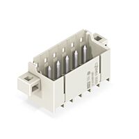 WAGO Konektor 2092-1402/205-000 s pájecími piny THR Pájecí kontakt O 1,4 mm Rovné provedení, šedá