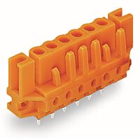 WAGO Konektor 232-175/047-000 pružinový THT rovné provedení rozteč 508 mm oranžová