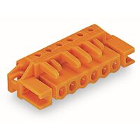 WAGO Konektor 232-279/047-000 pružinový THT úhlové provedení rozteč 508 mm oranžová