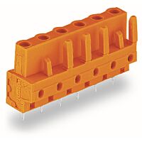 WAGO Konektor 232-764/045-000 pružinový THT rovné provedení rozteč 762 mm oranžová