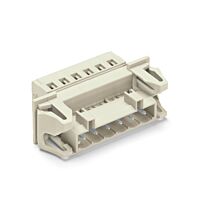 WAGO Konektor 721-605/114-040 1vodičový s pájecími piny CAGE CLAMP® 2,5 mm², šedá