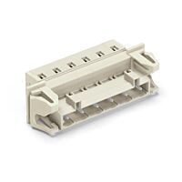 WAGO Konektor 723-604/114-042 1vodičový s pájecími piny CAGE CLAMP® 2,5 mm², šedá
