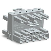 770-1744 1 x plug / 3 x socket 4-pole