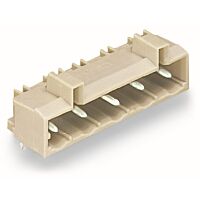 WAGO Konektor 721-833/001-040 s pájecími piny THT Pájecí kontakt 1,0 × 1,0 mm Úhlové provedení, šedá
