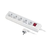 Prodlužovací přívod PS-570WS, 5x2p+Z, 25