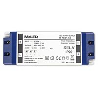 MCLED Napaječ LED 40W, DC12V/3,3A, plastové provedení se svorkovnicí, IP20