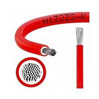 Solar kabel 4 H1Z2Z2-K rudý